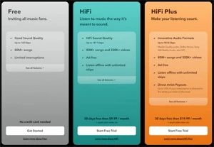 Tidal 3 meses Tidal HiFi Plus - MASTER - por R$10 . - Assinaturas e Premium