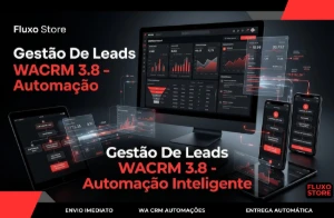 Gestão De Leads WACRM 3.8 - Automação Inteligente