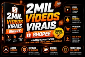 Super Pack Vídeos Virais Produtos Shopee  - Vídeos e Cortes Cortes Virais