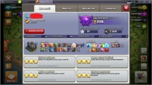 Conta Clasf of clans cv 9 FULL - Clash of Clans