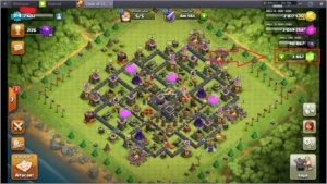 Conta Clasf of clans cv 9 FULL - Clash of Clans