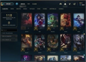 Conta LOL Prata level 48 - League of Legends