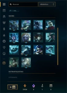 Conta smurf GOLD - League of Legends LOL