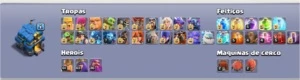 CV 12 MUITO BOA 61/63/36 - Clash of Clans