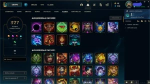Conta League of Legends Mestre + Conta Valorant D1 LOL