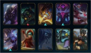 CONTA DE COLECIONADOR LOL - League of Legends: Wild Rift LOL WR