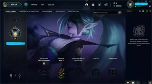 CONTA UNRANKED LVL 30 SKIN VAYNE - League of Legends LOL