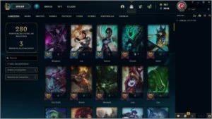 CONTA LOL NO OURO NAS ULTIMAS 4 SEASONS + 155 SKINS - League of Legends