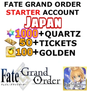 Fate Grand Order {jp} CONTA LEVEL 1 + 1000↑ QUARTZ - Others