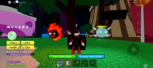 Conta de blox frut extremamente rara com skin de robux