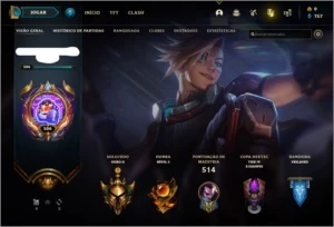 Conta Lol nvl 600+ com 300 skins++ - League of Legends