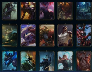 Unranked 127 Champs - 48 Skins - Full Acesso - League of Legends LOL
