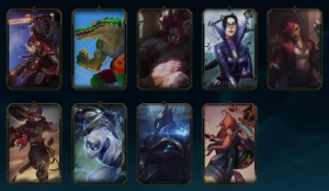 Unranked 127 Champs - 48 Skins - Full Acesso - League of Legends LOL