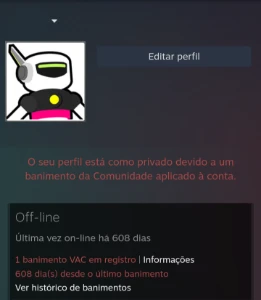 Conta de Steam - GARRY'S MODS com VAC