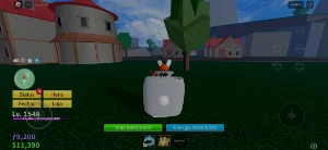 Conta blox fruits com 3 game pass - Roblox