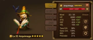 Conta iniciante com 2 NAT5 (Bárbara, Momo)  - Summoners War