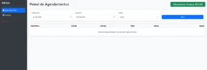 Script PHP Sistema de Agendamento Online