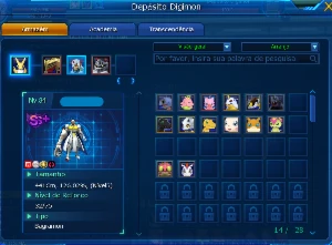 LADMO Bagra Susashin Box Acc+Evo Aura Jog Perm SET HT CT - Digimon Masters Online