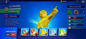 Conta com muitas skins raras, super conta - Brawl Stars