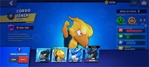 Conta com muitas skins raras, super conta - Brawl Stars