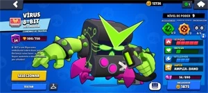 Conta com muitas skins raras, super conta - Brawl Stars