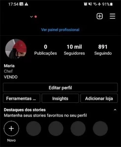 CONTA INSTAGRAM 10K DE SEGUIDORES [O MAIS BARATO] - Redes Sociais
