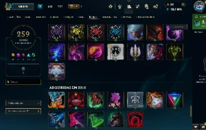 Conta lol mestre 142 skins FULL ACESSO FULL CHAMPS - League of Legends