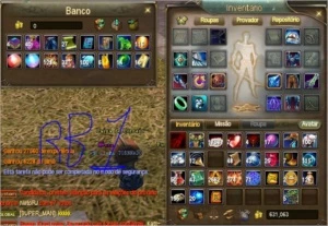 OPHIUCHUS 3 contas 1 reborn 1, outra 97 e uma 100 set lab. - Perfect World PW