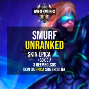 Smurf LOL Entrega 24/7 Com Skin Épica Da Sua Escolha! - League of Legends