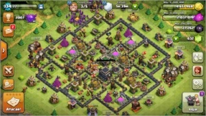 clash of clans cv 8.5 ótimo
