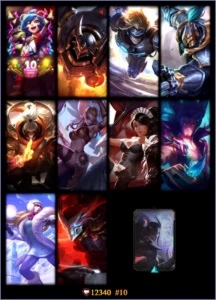 Conta para Smurf LVL 27 e 11 Skins - League of Legends LOL