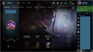 Conta para Smurf LVL 27 e 11 Skins - League of Legends LOL