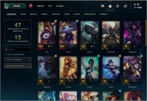 Conta Diamante 4 BARATA - League of Legends LOL