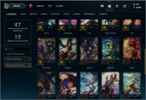 Conta Diamante 4 BARATA - League of Legends LOL