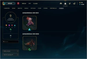 Conta Diamante 4 BARATA - League of Legends LOL