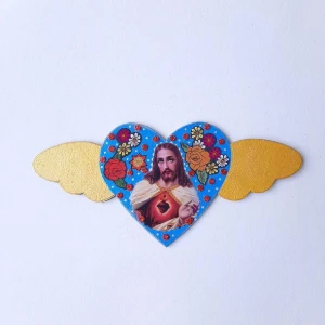 Enfeite de Parede Sagrado Coração - Artesanato e Personalizados