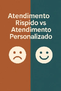 Ebook Atendimento Ríspido vs Atendimento Personalizado