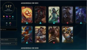 Conta de lol RARISSIMA - League of Legends