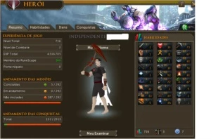 conta iron skiller - Runescape RS
