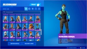 Fortnite (115 Skins)+ Cavaleiro negro+ EPIC GAMES (15 jogos)