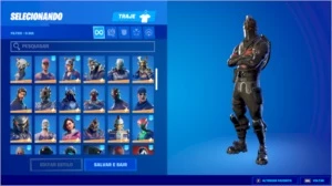 Fortnite (115 Skins)+ Cavaleiro negro+ EPIC GAMES (15 jogos)
