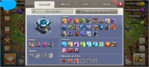 Vendo cv13 recém baratinha - Clash of Clans