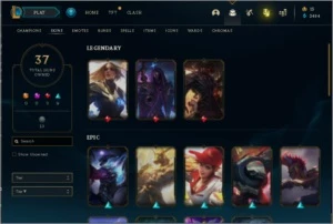 CONTA UNRANKED DESDE 2020,70 CAMPEÕES, 3494, 15 RP, NIVEL 78 - League of Legends LOL