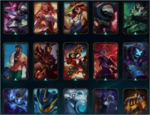 CONTA LEAGUE OF LEGENDS DIAMANTE 247 SKINS LOL
