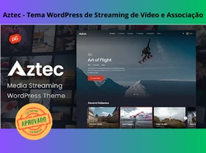 Aztec - Tema WordPress de Streaming de Vídeo e Associação - Others