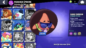 Conta Brawl Stars Boa e Barata (pacote de colecionador 8bit