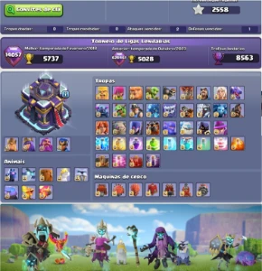 CV 15 FULL - Conta criada em 2013! - Clash of Clans
