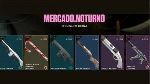 CONTA VALORANT - MERCADO NOTURNO