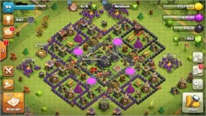 Conta Clash of Clans/Clash Royale CV 9 / Level 10