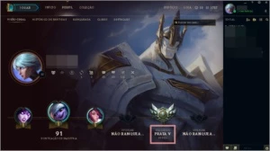 Conta league of legends Prata 5 LOL